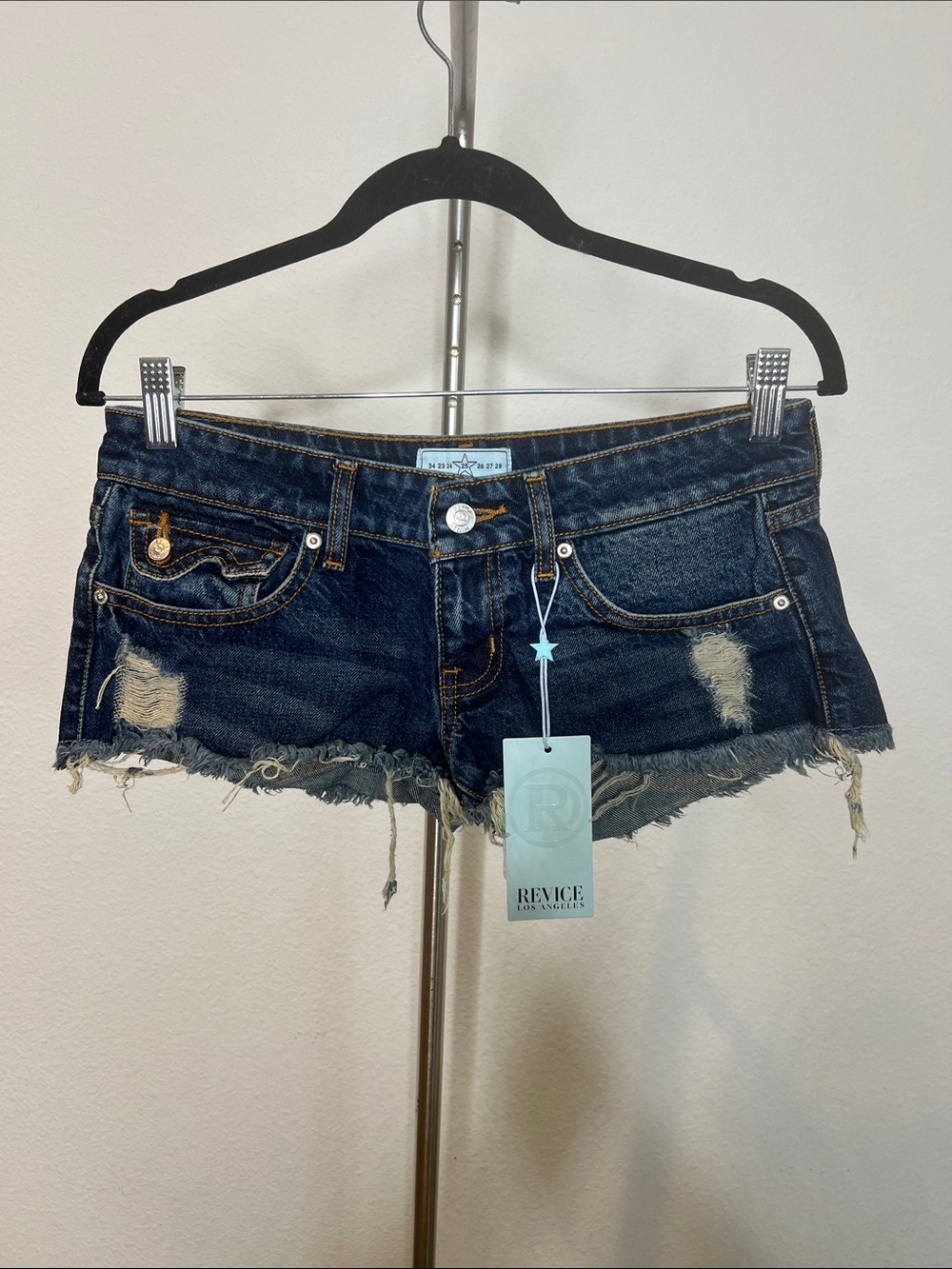 REVICE Dark Blue low rise NWOT